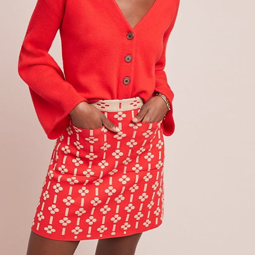 Maeve Quant Mini Floral Skirt Size XL
